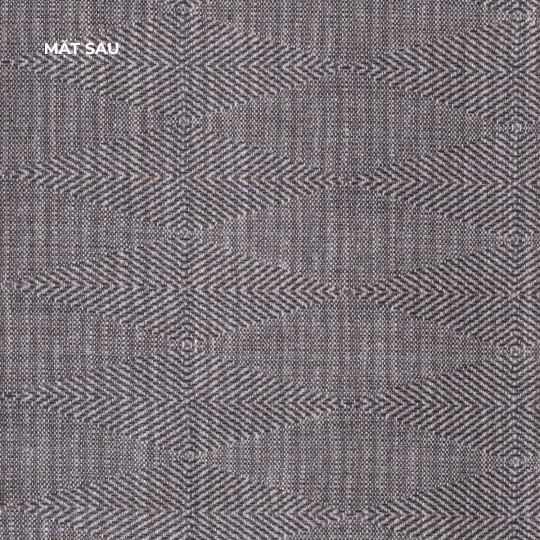 Vải Nội Thất Hoa Văn Xám - A33